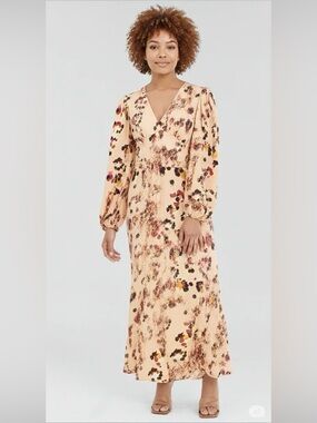 orange sol izzy dress Never Fully Dressed SOL IZZY DRESS - Maxi dress - orange